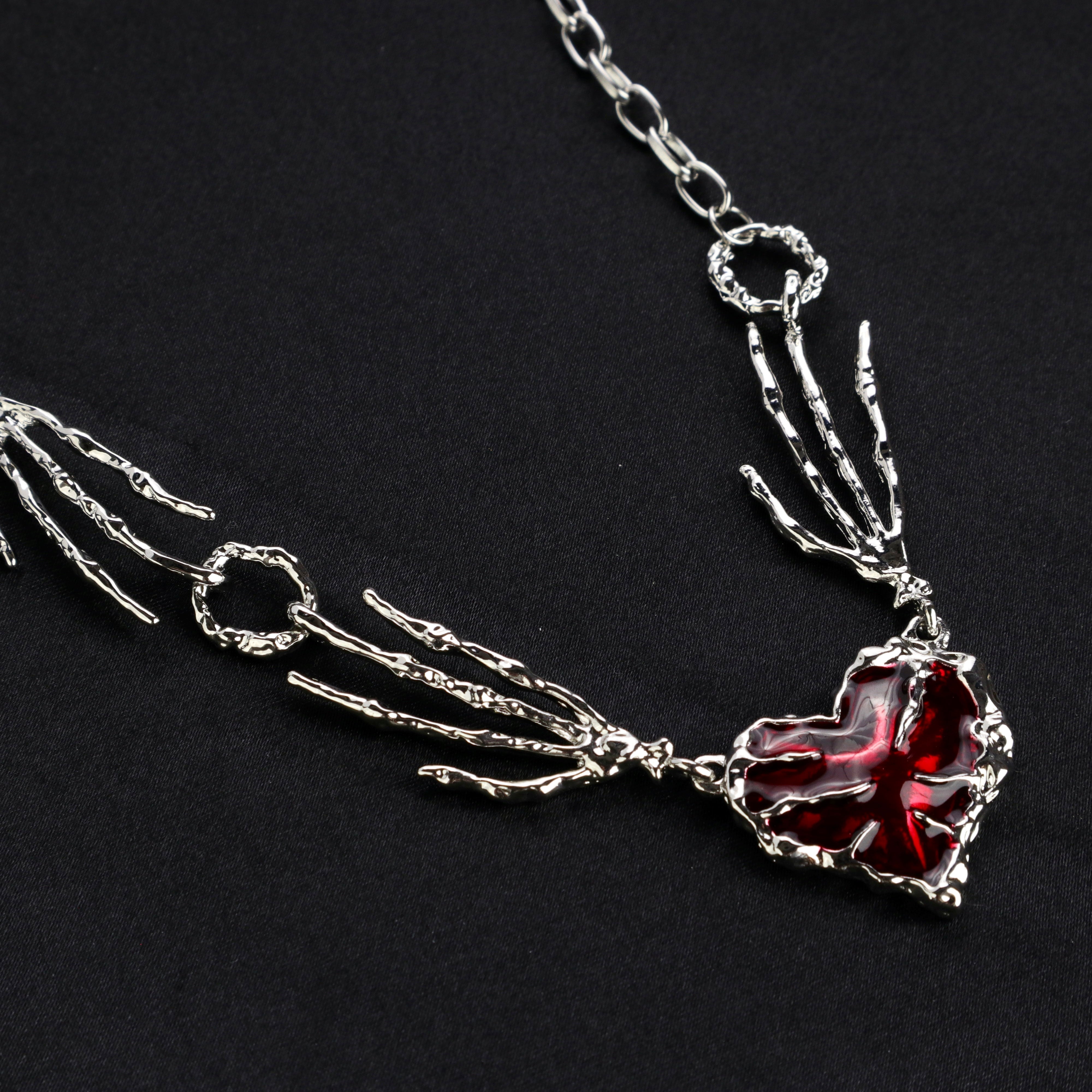 Big Heart Pendant Necklace
